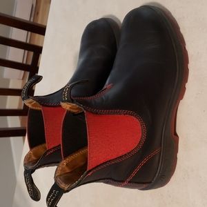 Blundstones with Rare Red Soles